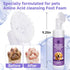 Dog Paw Cleaner Kit Soft Silicone Brush for Safe Mud & Odor Removal, Travel No-Rinse pH Balanced Natural Formula