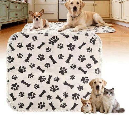 Generic 36X72 Inch (Pack 2)) Washable Pee Pads for Dogs & Cats, Reusable Waterproof Super Absorbent Non-Slip Leak-Proof