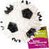 Gnawsome 3.5 Squeaker Soccer Ball Dog Toy - Medium, Promotes Dental and
