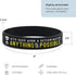 Inkstone Volleyball Motivational Silicone Bracelets, Sport Gift Wristbands