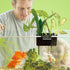 5 1.5inch Aquarium Plant Holder with Hole, Plastic Aquatic Plant Pot, Aquarium Planter Cups for Aquarium Plants Live