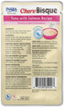 INABA Churu Bisque for Cats, Creamy Lickable Purée Side Dish, 1.4 ounces, 12 Pouches, Tuna & Salmon