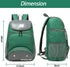 Lightweight Baseball Bag - Backpack with Shoe Compartment for T-Ball, Softball & Baseball Equipment & Gear