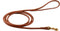 Alvalley Snap Dog Leash, Handmade Leather, Solid Brass Snap Hardware, Tan, 6ft Long, 6.5 mm Thick
