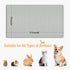 46 x32 Silicone Pet Cage Liner Mat, Small Animals Floor Bed Mat Washable & Reusable Rabbit Playpen Mat, Pet Training