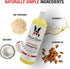 1 Warren London Oatmeal Dog Shampoo - Fast Itch Relief for Dry, Sensitive, & Irritated Skin - Infused with Vitamins