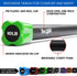 Yes4All Total Body Workout Weighted Bar, Resistance Band Bar for Yoga and Strength Training at Home and Gym