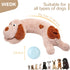 WEOK Puppy Heartbeat Toy, Dog Heartbeat Toy for Separation Anxiety Relief, Puppy Toy with Heartbeat Stuffed Animal
