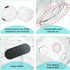 Fhiny Cat Muzzle - Transparent Helmet with 4 Boots - Adjustable Breathable Kitty Hood Anti Bite Bubble Mask for Cats