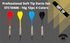Soft Tip Darts Set, 12 pc Bar Darts, 50 Extra Black 2BA Tips, Fun Darts for 4 Players