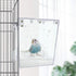 PINVNBY Bird Bath Box,Parrot No-Leakage Bathtub for Cage Hanging Tube Shower Box Cage Accessory with Water Injector and Balls Toys for Small Pet Birds Canary Lovebirds Budgies(6 Pcs)
