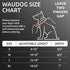 WAUDOG Reflective Cotton Dog Collar, Eco-Friendly Alternative for Small Medium Large Dogs, Adjustable with QR ID Tag