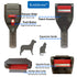 1"-1.75" Dog Brush Vacuum Attachment with Universal Adapters for Vacuum Cleaners, Pet Hair Shedding Grooming Tool Kit