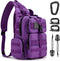 G4Free Tactical EDC Sling Bag Backpack - Military Shoulder Backpack with Pistol Holster for Concealed Carry