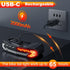 Smart Bike Tail Light with Turn Signals and Brake Light, Bike Alarm with Remote, Waterproof Bike Accessories