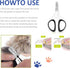 OneCut Pet Nail Clippers - Professional Cat & Kitten Claw Trimming Clippers, Sharp & Safe for Small Pets