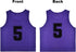 Set 12 (1-12) of Numbered Soccer Vests/Sport Pinnies/Training Bibs with Free Carry Bag