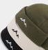 Quanhaigou Brimless Sailor Cap - Adjustable Rolled Cuff Skull Beanie Hats for Men and Women