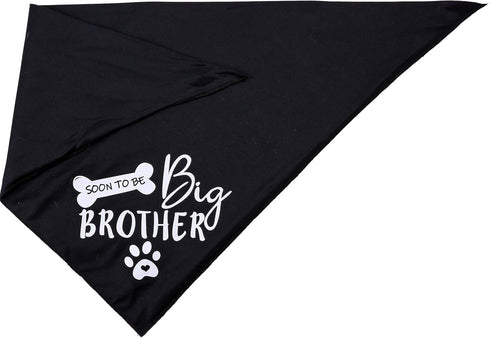 Big Brother Dog Bandana - Reversible Triangle Bibs Pet Scarf