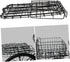 BESPORTBLE Foldable Electric Bike Basket Black Storage Basket for Bicycle and Bike Easy to Install Stylish Gadget