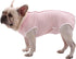 SAWMONG Dog Recovery Suit – Recovery Suit for Dogs After Surgery – Dog Spay Surgical Suit for Female Dogs, Pink, Medium