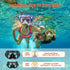 WACOOL Snorkeling Scuba Diving Package Set for Men Women, Anti-Fog Glass, Purge Valve, Anti-Splash Mouth Piece (Kids,