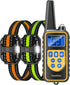 Dog Shock Collar with Remote, Waterproof Rechargeable, 1640ft Range with LED Light, Beep, Vibration, Shock for
