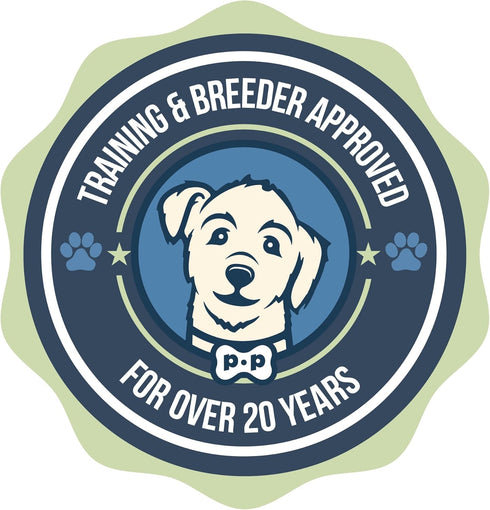 Trainer-Recommended 20 PoochieBells Handcrafted Dog Doorbell for Potty Training Easy & Quick, Doggie-Safe USA-Made Dog