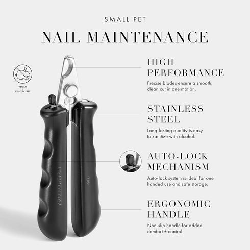Tweezerman Dog and Cat Nail Clipper for Small Pets