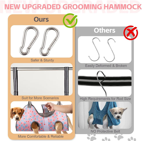 Hammock Trimming, Trimmers Dog Grooming for XXL Large Dogs Nail Dog Grooming Harness for Cutting Nails, Pet Grooming