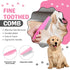 9Pcs Trimmer Trimming Dog Grooming Kit - Self Cleaning Slicker Brush, Flea Comb, Nail & Bath Brush - Pet Grooming Tools