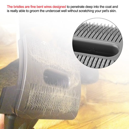 Groom Tool Attachments Compatible with V11 V10 V8 V7 V6 Vacuum Cleaners, Pet Dog Grooming Brush Tool