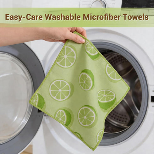 YUA 12 Pack,Microfiber Microfiber Cleaning Cloth Towels Cleaning,Microfiber Towels for Cars,Absorbent Dish Washing