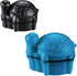 2 Pcs Algae Cleaning Scrapers, Aquarium Tank Glass Brush, Magnetic Cleaner for Fish Tank Cleaning (Blue, Coffee Black)