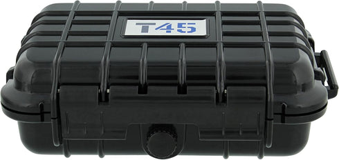 Hard Case 6.4 x 4.5 x 2in Rubber Lined Waterproof Storage Case for Cameras, Tools, and More - Protective Luggage