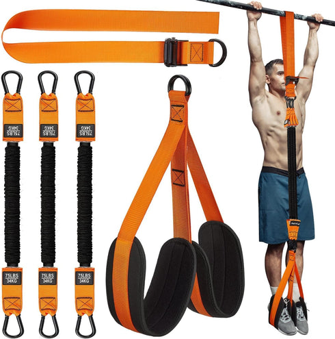 Pull Up Assistance Bands | Heavy Duty Resistance Band for Pull Up Bar, Adjustable Weight/Size