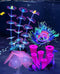 4 Pieces Aquarium Fish Tank Decorations with Glowing Effect, Silicone Glow Artificial Coral Reef Plants