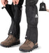 Gaiters for Hiking – Waterproof and Breathable Leg Gaiters for Women & Men Boots, Adjustable Lightweight for Hunting &