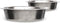 Neater Pet Brands 1.5 Cup (12 oz.) Shallow Stainless Steel Cat Bowls, Set of 2, Whisker Friendly