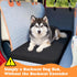 Bhyhok 3.14 Inch 600D (53.8 24 Inch) Waterproof Dog Mat for Car Backseat Thick Non-Slip Backseat Pet Mat with Oxford