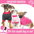 Kallfir's 4 Pieces Dog Clothes for Small Dogs, Summer Spring Shirts, Cute Soft Chihuahua Yorkie T-Shirt, X-Small