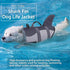 Dog Life Jacket, Large Size, Reflective Lifesaver Vest for Swimming & Boating, High Buoyancy with Rescue Handle