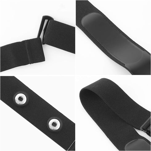 Heart Rate Monitor Chest Replacement Strap, Compatible with Polar H10 H9 H7, Comfortable, Waterproof, Durable,