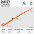 GM CLIMBING 16mm Nylon Daisy Chain Sling, 22kN 120cm / 48in CE UIAA Certified for Climbing