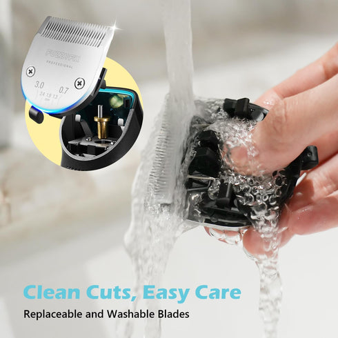 5-in-1 Trimmer Dog Clippers for Grooming with Blade, Dog Grooming Kit Cordless Rechargeable Hair Detachable Stainless