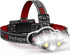 Victoper Rechargeable Headlamp, 8 LED High Lumen Super Bright USB Waterproof Head Flashlight