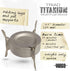 Vargo Titanium Triad Multi-Fuel Stove - Lightweight, Versatile, Solid Titanium Construction