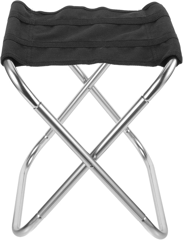 HEALLILY Portable Folding Stool for Adults with Aluminum Alloy Frame, Lightweight Camping
