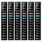 AQUANEAT 6 PCS Thermometer Strips, Fish Tank & Reptile Thermometer Sticker, Terrarium Water Temperature Test