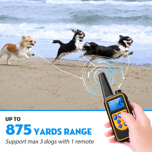 iMounTEK Dog Training Shock Collar with Remote, 3 Modes, Up to 2600Ft Range, 0~99 Shock Levels